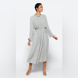 MODERN CITIZEN Magdalena Long Sleeve Plisse Dress - NWOT